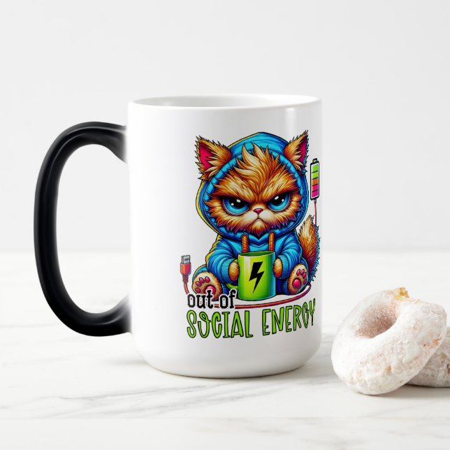 Soziale Energie Verwandlungstasse (Mit Donut)