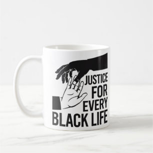 Soziale Gerechtigkeit für die schwarzen Gemeinden Kaffeetasse