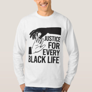 Soziale Gerechtigkeit für die schwarzen Gemeinden T-Shirt