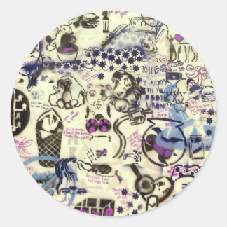 Soziale Gerechtigkeit Runder Aufkleber