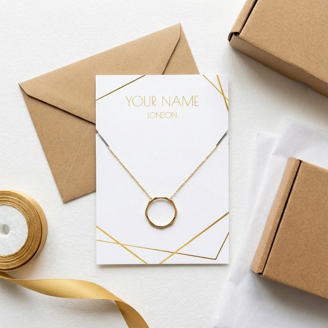 Soziale Ikonenkette oder Armband-Grafikkarte (Social icons necklace or bracelet display card.)