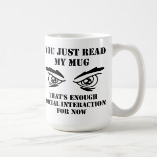 Soziale Interaktion Lustiger Reisebecher Kaffeetasse