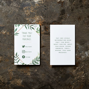 Soziale Links, grüne Blätter, um Karte einfügen.