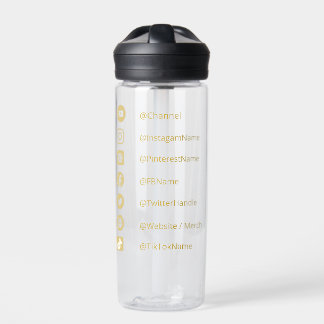SOZIALE MEDIEN - JUGENDINSTAGRAMM INFLUENCER-HANDL TRINKFLASCHE