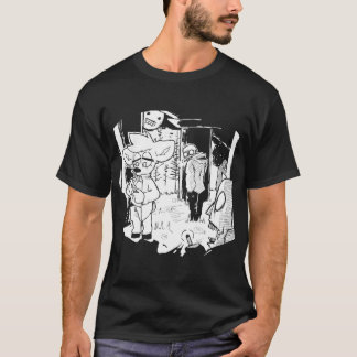 Soziale Raucher Junge Familie T-Shirt