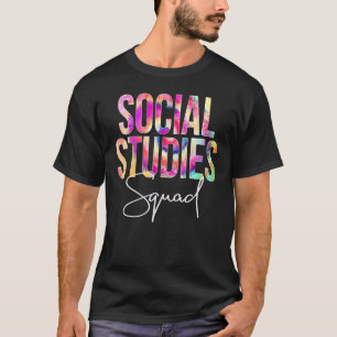 Soziale Studien gingen Gefärbte Krawatte zurück zu T-Shirt