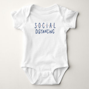  soziale Trennung Baby Strampler