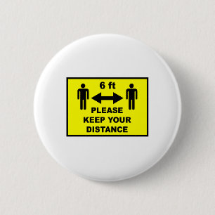 soziale Trennung Button