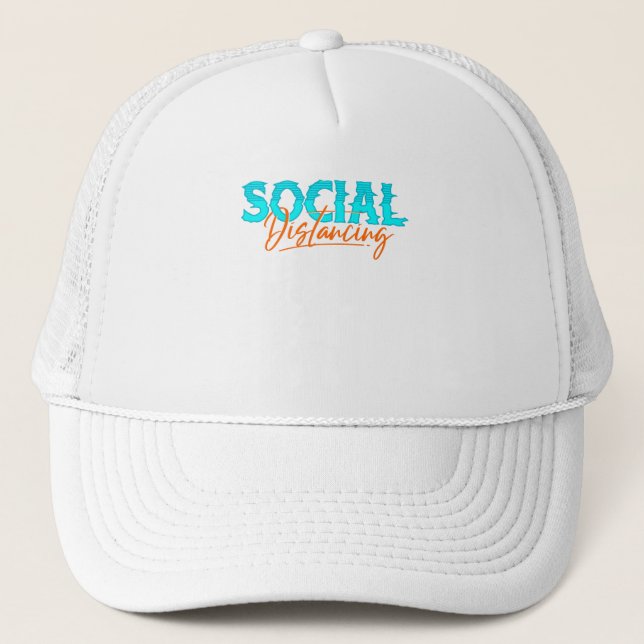Soziale Trennung Truckerkappe (Vorderseite)