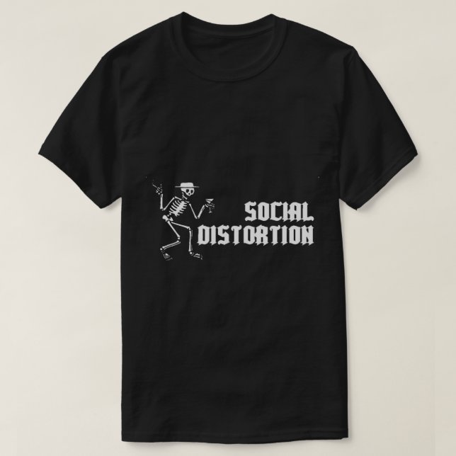 SOZIALE VERZERRUNG Wesentlicher T - Shirt (Design vorne)