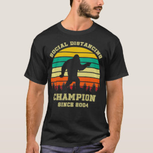 Sozialer Distanzsieger seit 2004 Geburtstagspass T-Shirt