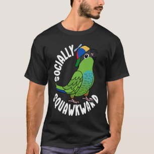 Sozialer Squawkward Parrot I Nanday Conture T-Shirt