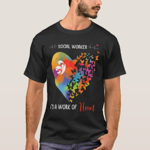 Soziales Leben Die Arbeit der Herz-Liebe Soziale A T-Shirt