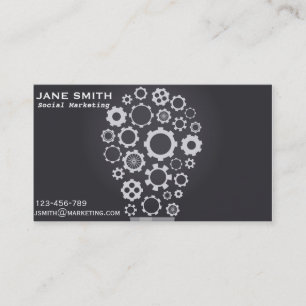 Soziales Marketing beruflich freiberuflich Visitenkarte