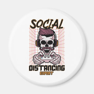 Soziales und professionelles Spieldesign Magnet