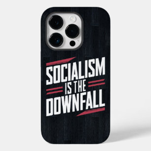 Sozialismus ist der Niedergang und Kapitalismus is Case-Mate iPhone 14 Pro Hülle