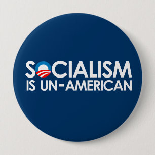 Sozialismus ist UnAmerican Button