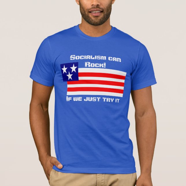 Sozialismus kann schaukeln T-Shirt (Vorderseite)