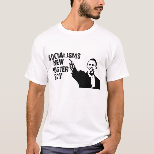 SOZIALISMUS-NEUER PLAKAT-JUNGE T-Shirt (Vorderseite)