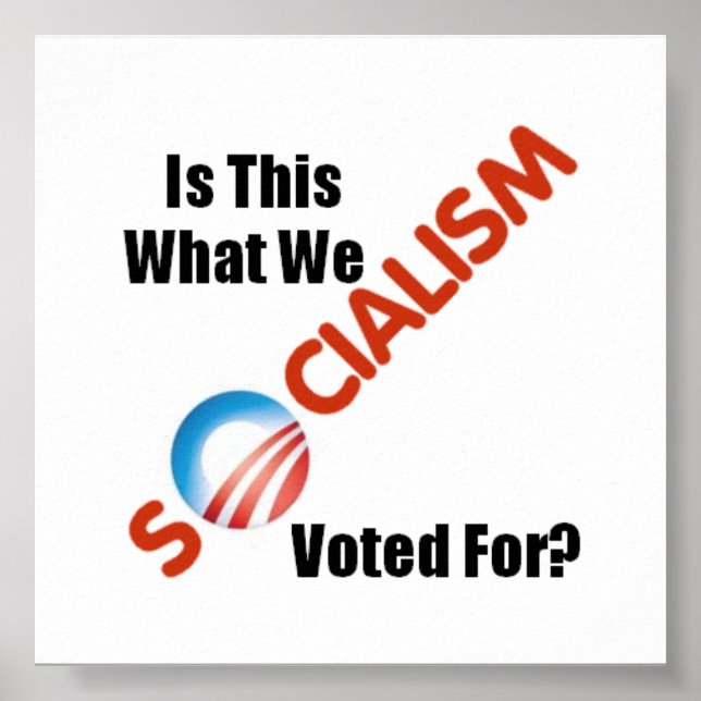 SOZIALISMUS-Poster Poster (Vorne)