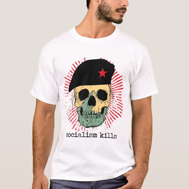 Sozialismus tötet Shirt (Vorderseite)