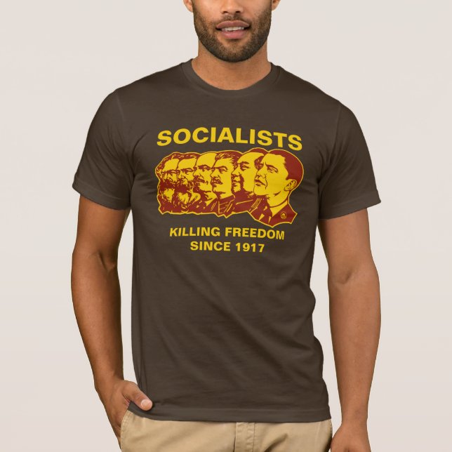 Sozialisten: Obammunist kundengerecht! T-Shirt (Vorderseite)