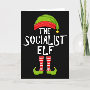 Sozialistin Elf Matching Party Karte