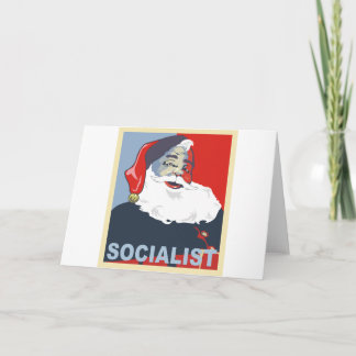 Sozialistin Feiertagskarte