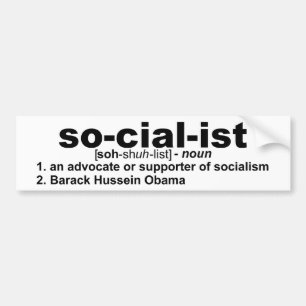 Sozialistisch Autoaufkleber