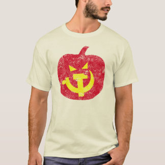 Sozialistische Kürbislaterne T-Shirt