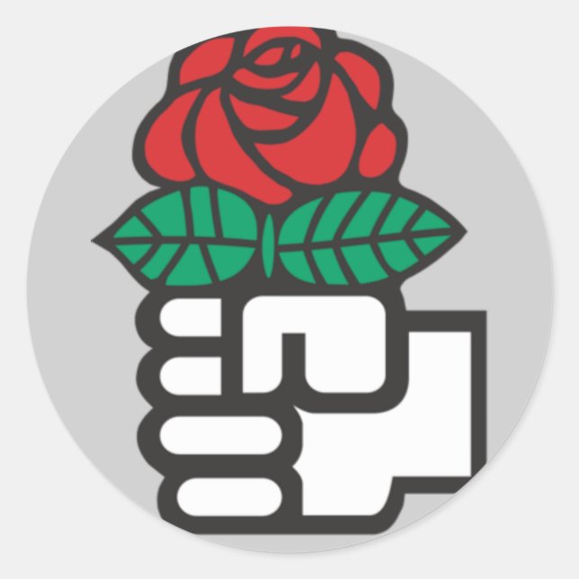 Sozialistische Stickers (Vorderseite)