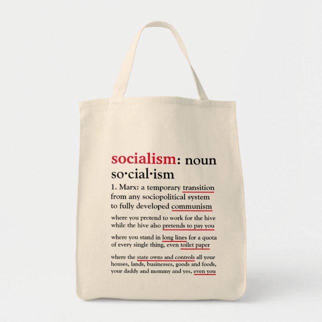 Sozialistische Tasche (Vorne)