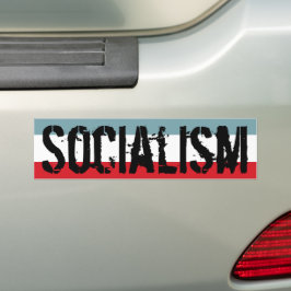 Sozialistischer Autoaufkleber