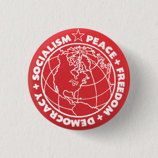 Sozialistischer Knopf Button