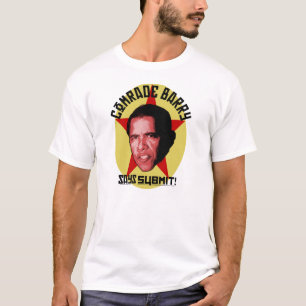 Sozialistischer T - Shirt Kamerad-Barack Obama