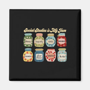 Sozialkunde ist mein Ding Geschichtslehrer Zurück  Magnet