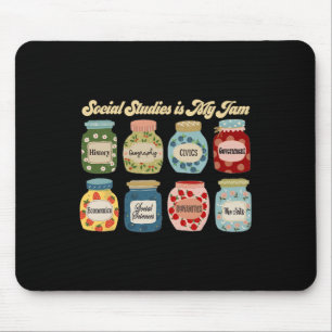 Sozialkunde ist mein Ding Geschichtslehrer Zurück Mousepad