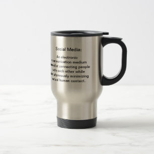 Sozialmeda-Reise-Tasse Reisebecher