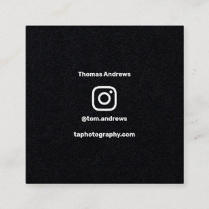 Sozialmedien Instagram Kraftpapier des minimalen Telefonnummerkarte