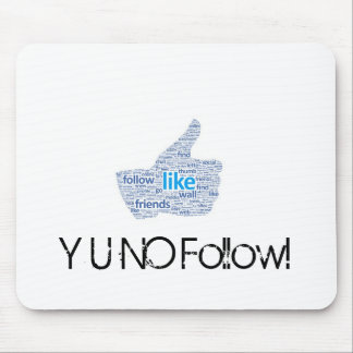 Sozialmedium-Mausunterlage Mousepad