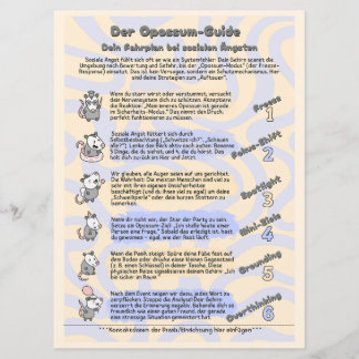 Sozialphobie Handout Psychoedukation *Download* Einladung