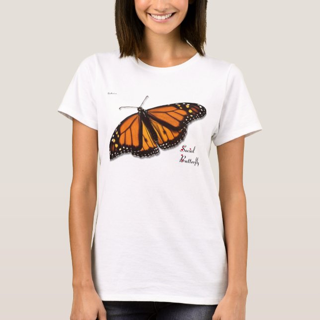 Sozialschmetterling T-Shirt (Vorderseite)