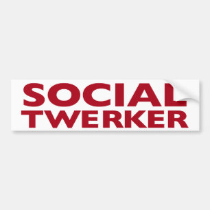 SozialTwerker Autoaufkleber