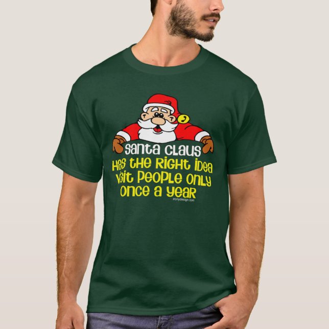 Sozialweihnachtsmann T-Shirt (Vorderseite)
