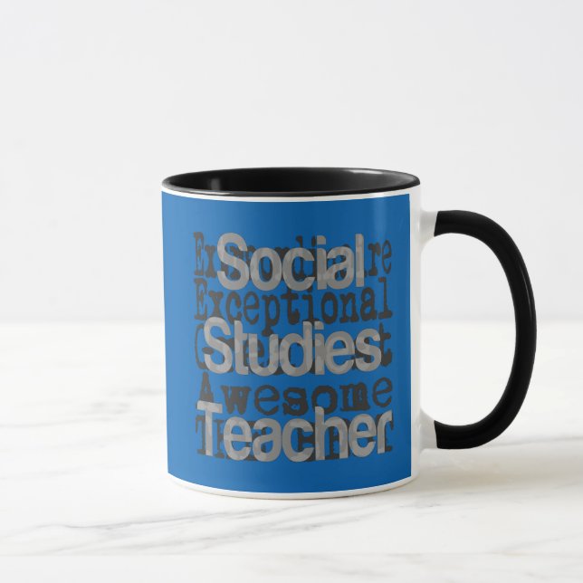 Sozialwissenschaften Lehrer Extraordinär Tasse (Rechts)
