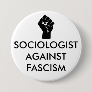 Soziologe gegen Faschismus Button