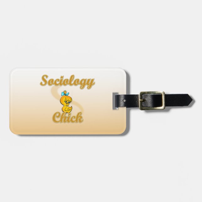 Soziologie Gepäckanhänger (Vorderseite horizontal)
