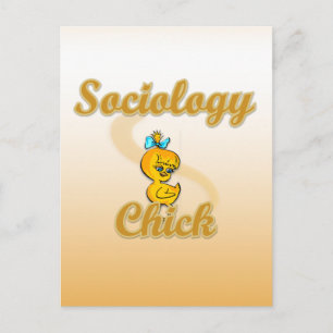 Soziologie Postkarte