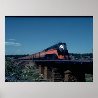 SP "Daylight" Zug, geführt von 4-8-4 #4449_Trains Poster