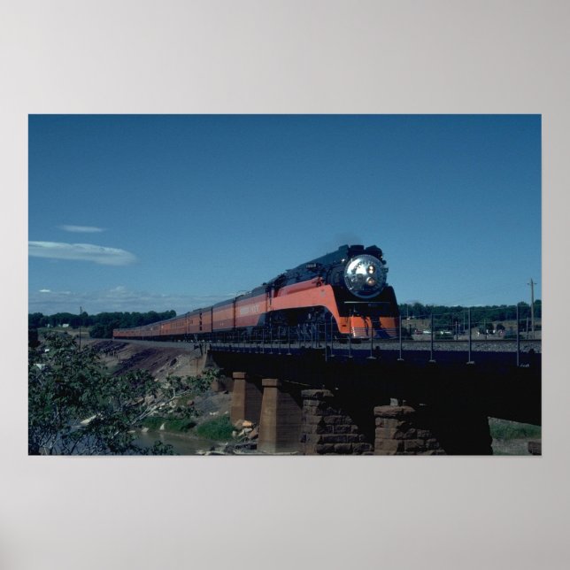 SP "Daylight"-Zug, geführt von 4-8-4 Poster (Vorne)